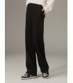 Pantalon de nettoyage de sol de style minimaliste pantalon décontracté pour femme 