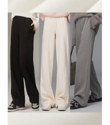 Pantalon de nettoyage de sol de style minimaliste pantalon décontracté pour femme