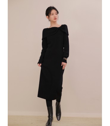 디자인 감각 스트레이트 스커트 여성 새 캐주얼 드레스 