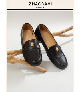 Kasut kulit gaya British yang elegan dan ringan 