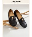 Elegante e leggera scarpa in pelle stile britannico di lusso