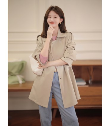 Nouveau manteau doux coréen pour dames 