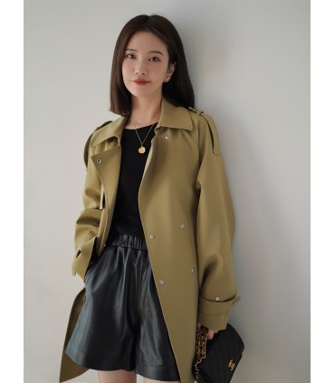 Nuevo Abrigo suave coreano para damas 