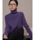 Minimalist Style Versatile Turtleneck Sweater Women's Inner Top