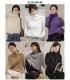 Minimalist Style Versatile Turtleneck Sweater Women's Inner Top