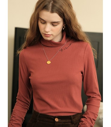 Pärlutsmyckade snidade guldmyntshänge/halsband