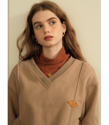 Loket/kalung syiling emas berukir mutiara