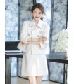 Short coatStraight leg hakama Acetate fashion suit