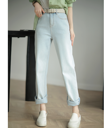 Modische drapierte Hose mit weitem Bein 