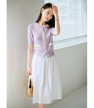 High-waisted slim A-line skirt umbrella skirt 