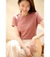 軽くてドライなピュアコットンマルチカラー半袖Tシャツ