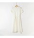 Chemise style coupe-vent haut de gamme, robe à manches courtes