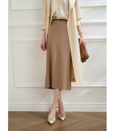 Kalçayı saran H şekilli OL yırtmaçlı etek