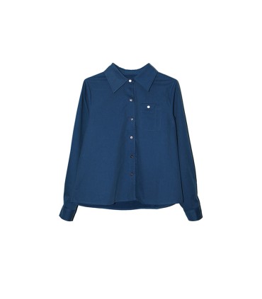 Camicia da scrittore tascabile con astuccio per temperamento letterario in stile francese 