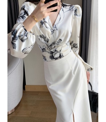 Haut cintré à la taille de niche design