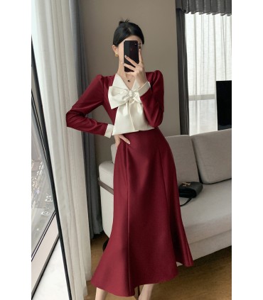 Vintage Wedding Toast Dress Engagement Dress 