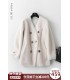Women's Double Sheep Shearing Breasted Jacket