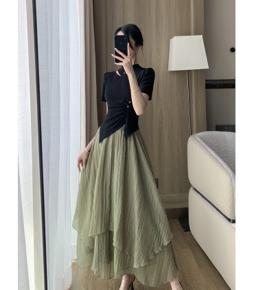 时尚百搭短袖上衣