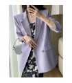 通勤双排扣今流行小西服
