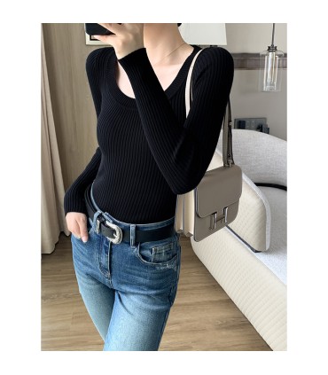 时尚修身内搭打底上衣