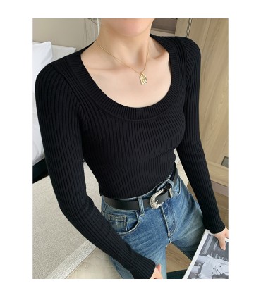 时尚修身内搭打底上衣