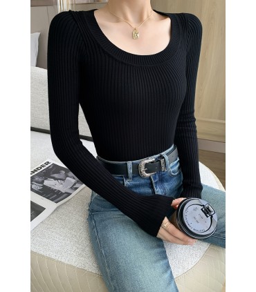 时尚修身内搭打底上衣