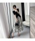 Váy dù lưng cao cạp cao
