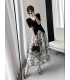 Váy dù lưng cao cạp cao