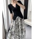 Váy dù lưng cao cạp cao