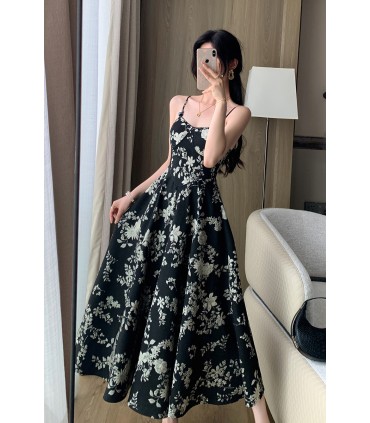 Lange gedrapeerde rok 