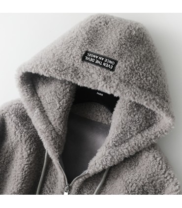 Lässige Schafschurjacke