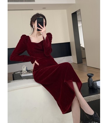 Robe de fiançailles rétro