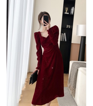 Robe de fiançailles rétro