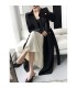 Manteau mi-long style Hepburn 