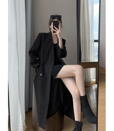 햅번 스타일 미드기장 코트 