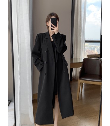 햅번 스타일 미드기장 코트 