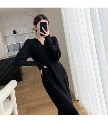 Dengan skirt kot dan bahagian bawah 