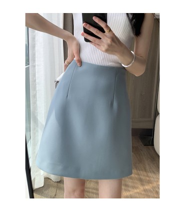 High Waist Commuting Versatile Short Skirt