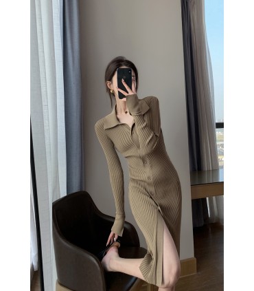 スリムフィット膝上インナースカート