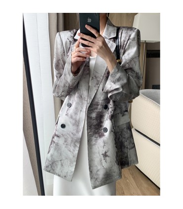 Traje pequeño fino de manga larga para viajeros de alta gama 