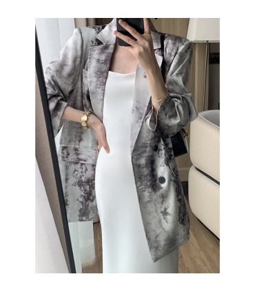 Traje pequeño fino de manga larga para viajeros de alta gama 