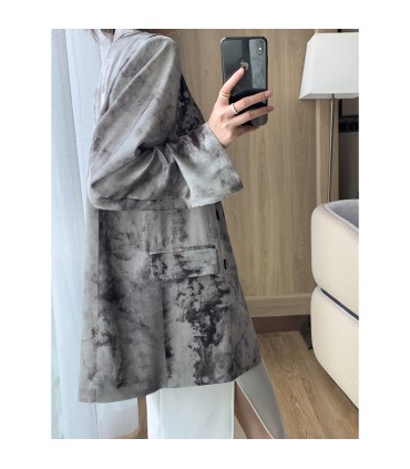 Traje pequeño fino de manga larga para viajeros de alta gama 