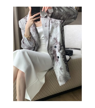 Traje pequeño fino de manga larga para viajeros de alta gama 