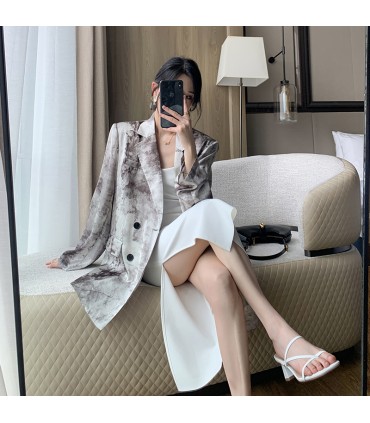 Traje pequeño fino de manga larga para viajeros de alta gama 