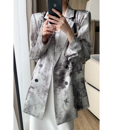 Traje pequeño fino de manga larga para viajeros de alta gama 