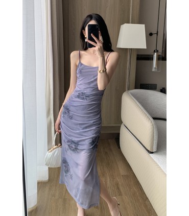 Çarpıcı kraliyet bayan tarzı uzun etek