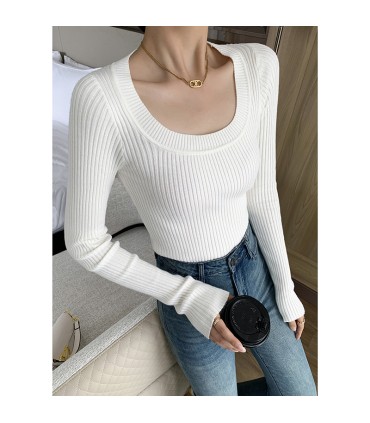 Fashionable Slim Fit Bottoming Top 