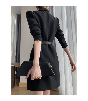 Jupe de tailleur à manches longues style déesse 