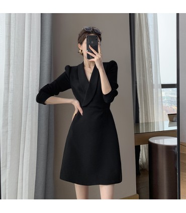 Jupe de tailleur à manches longues style déesse 