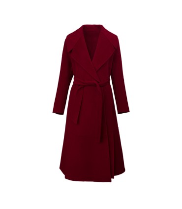 하이엔드 햅번 스타일 모직 재킷 